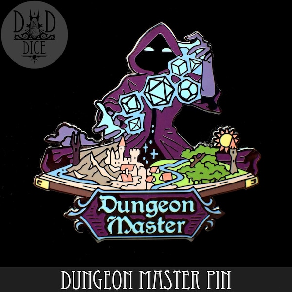 Dungeon Master Enamel Pin | Exclusive GM Design