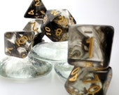 Interstellar Collection in 5 Colors Polyhedral Dice Sets Dungeons and Dragons DND DICE