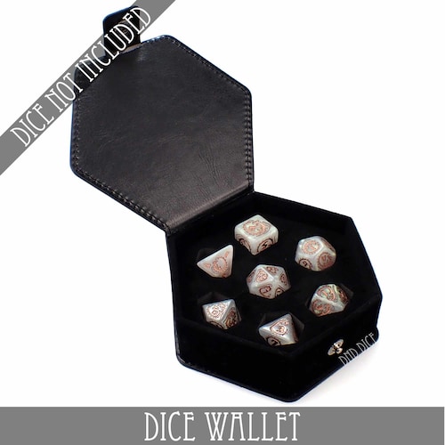 Dice Wallet Gift Box Holds Plastic or Metal Dice Sets Dice Etsy