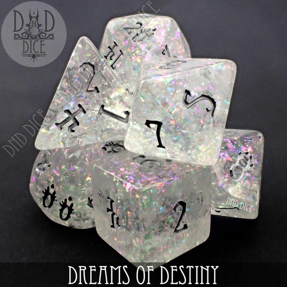 Dreams of Destiny Exclusive Dice Set Dungeons & Dragons Etsy