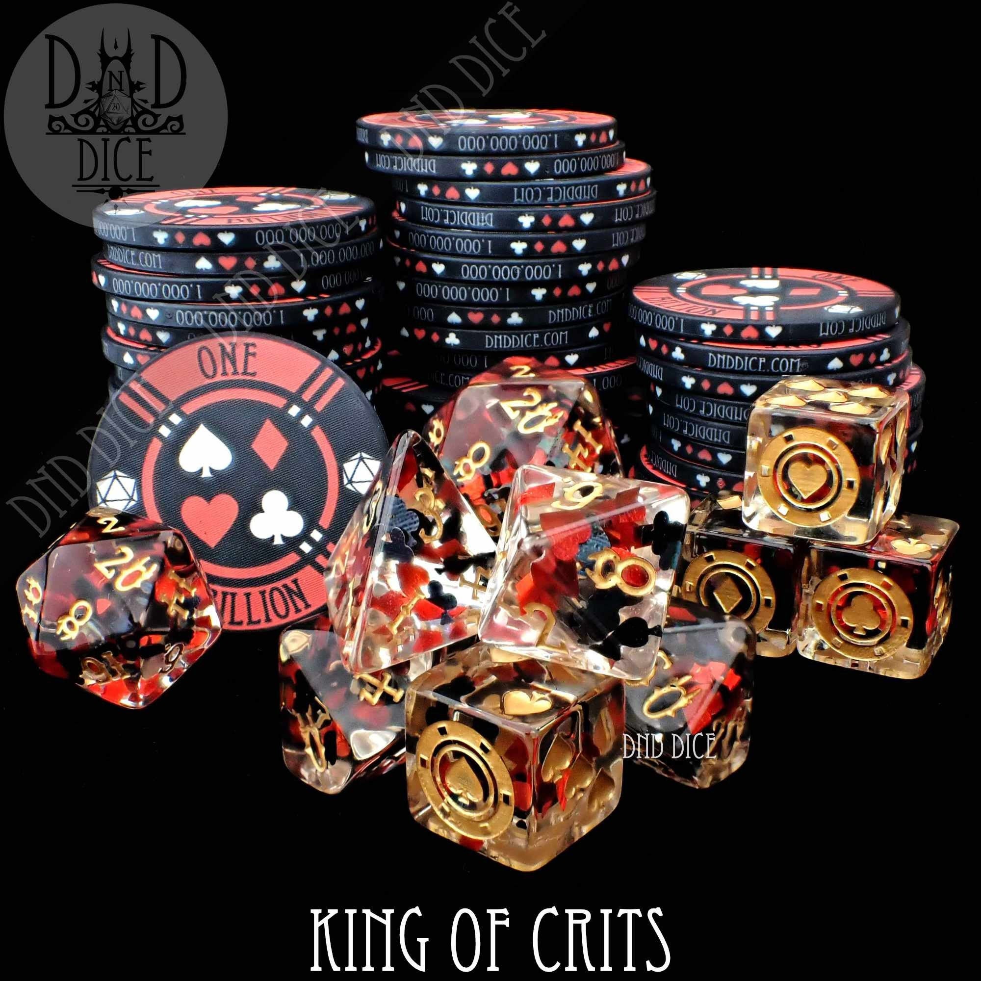 King of Crits Exclusive 11 Dice Set Poker Dice With Suits Etsy Canada