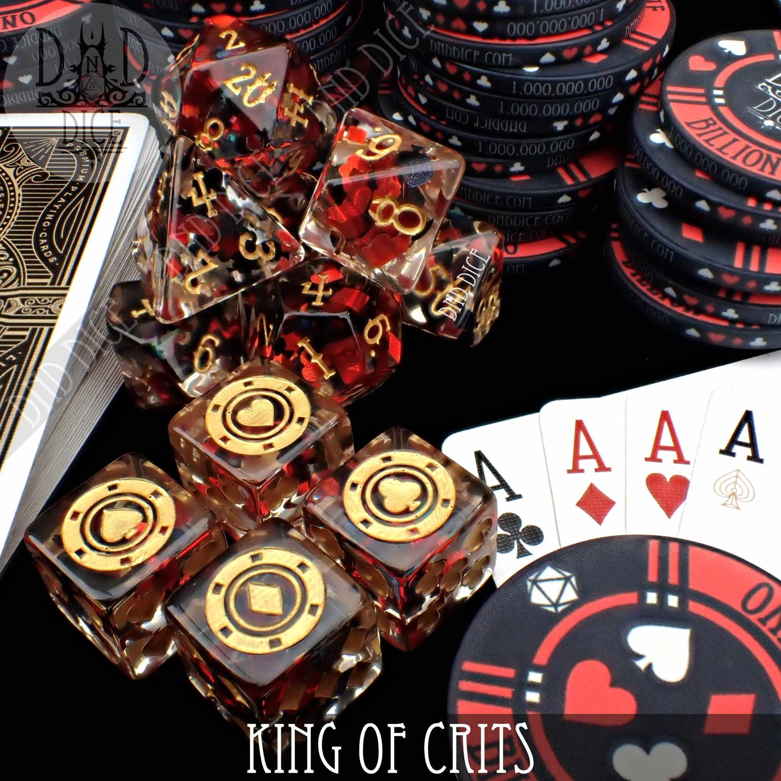 King of Crits Exclusive 11 Dice Set Poker Dice With Suits Etsy Canada