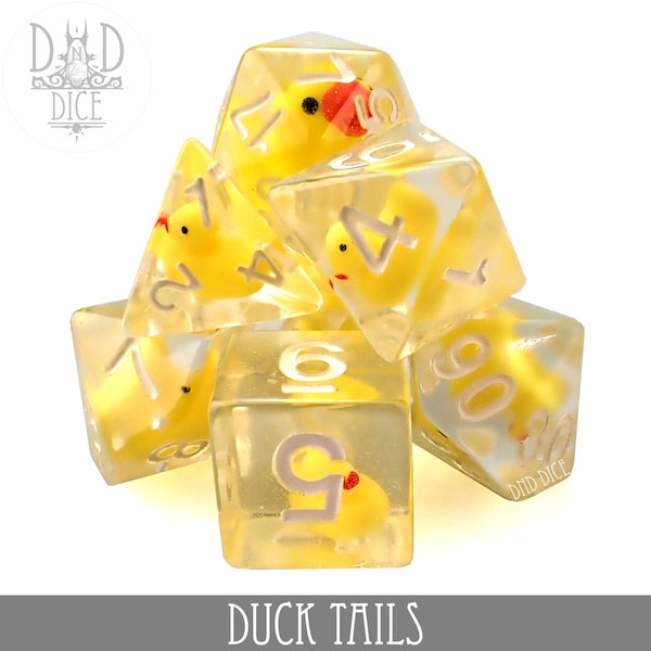 Rubber Duck Dungeon Dice Etsy
