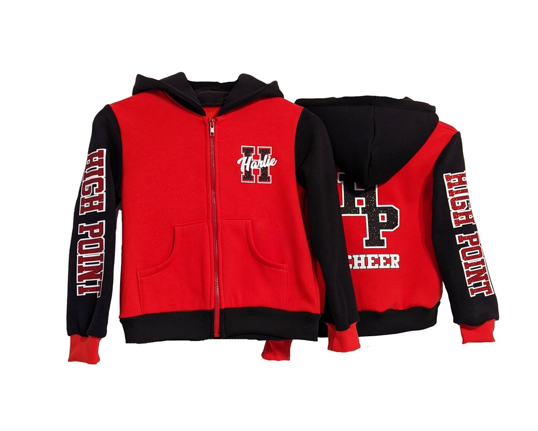 Design Your Own Cheer Jacket Toddler, Youth and Adult Letterman Jacket