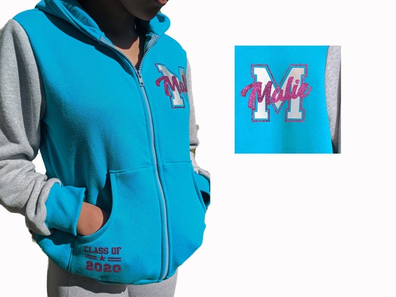 Personalized Cheerleader Jacket for Girls and Boys Cheer Team