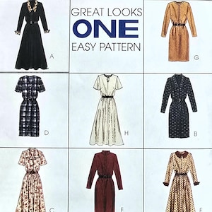 セット販売 Women's Dress Patterns MOMSPatterns Vintage Sewing Patterns - McCall's 8819 Retro