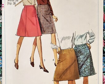 ladies flared skirt 1960