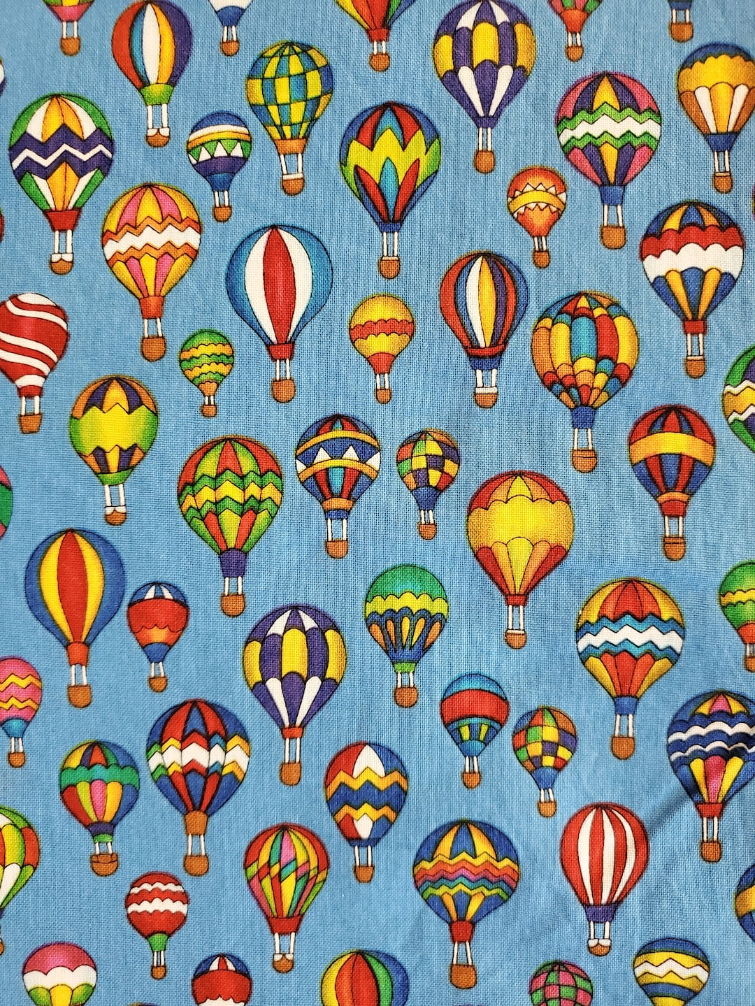 Hot Air Balloon Fabric 1.2 Yards 42 style B8 Etsy