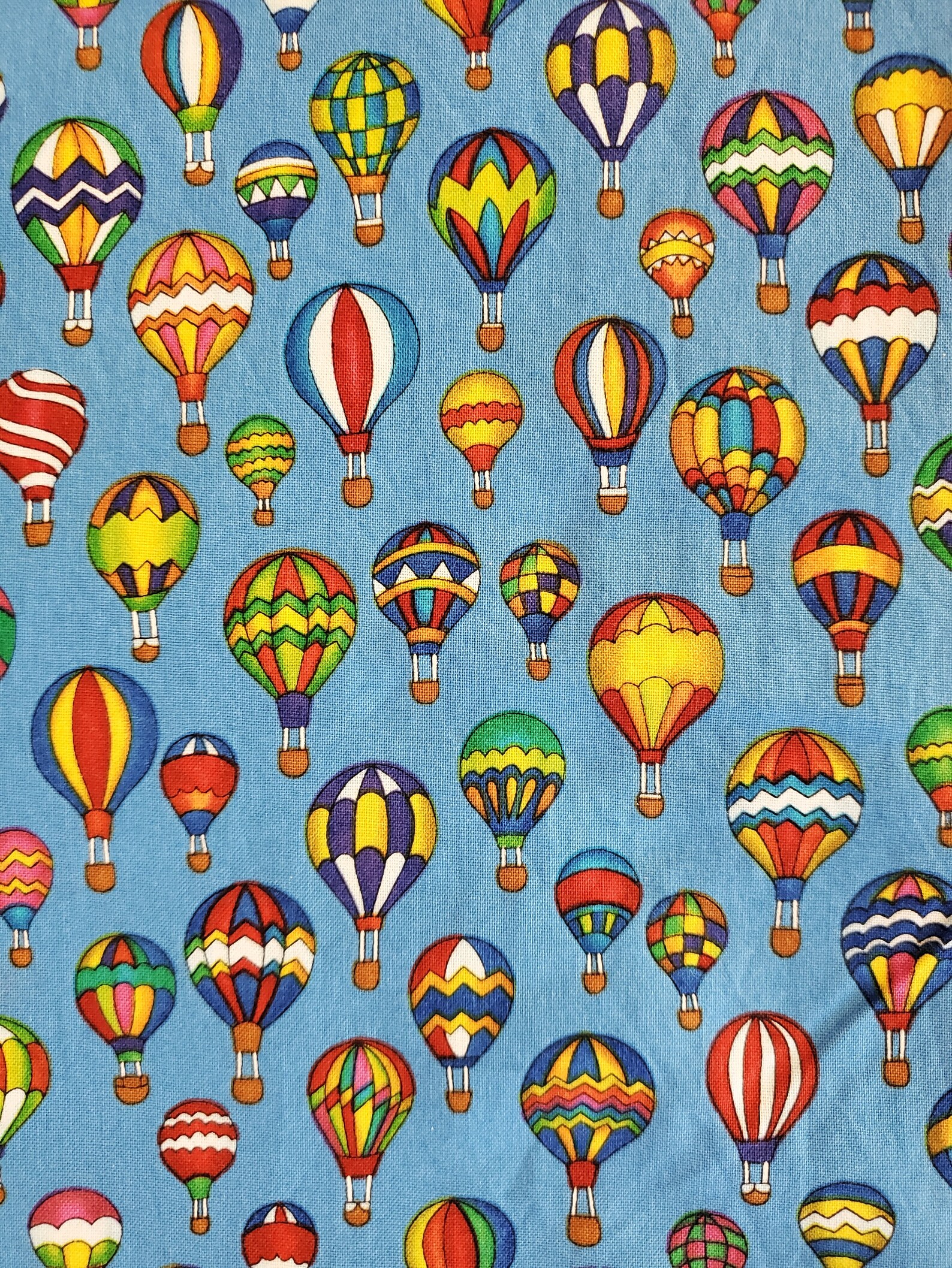 Hot Air Balloon Fabric 1.2 Yards 42 style B8 Etsy