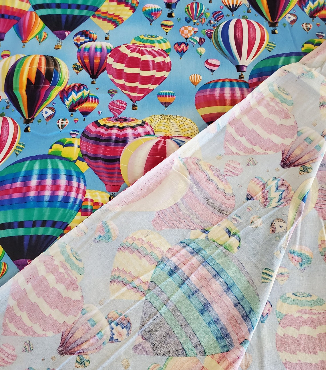 Hot Air Balloon Fabric 1 Yard by 42 Style B3 Etsy