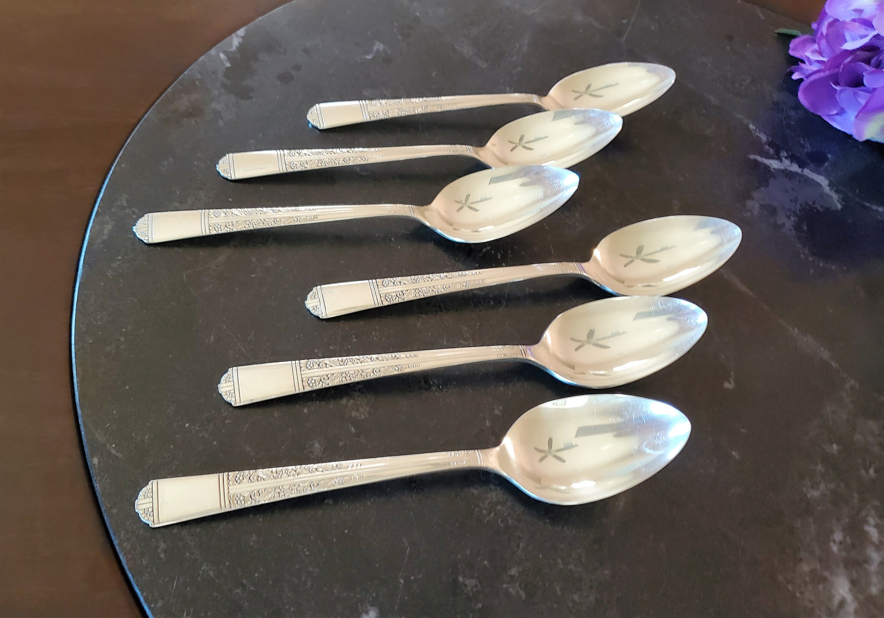 Royal York Replacement Spoons 6 Oval Soup Spoons Community Etsy