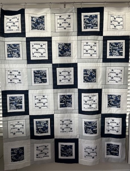 King Size Dallas Cowboys Blanket Etsy