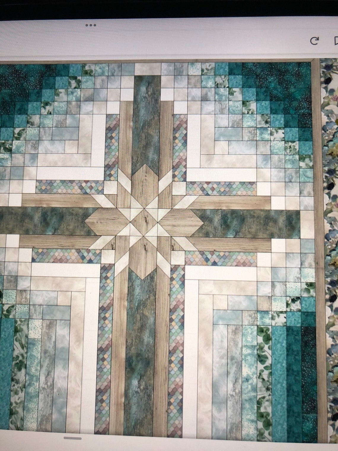 Farmhouse Cross Quilt Kit Etsy
