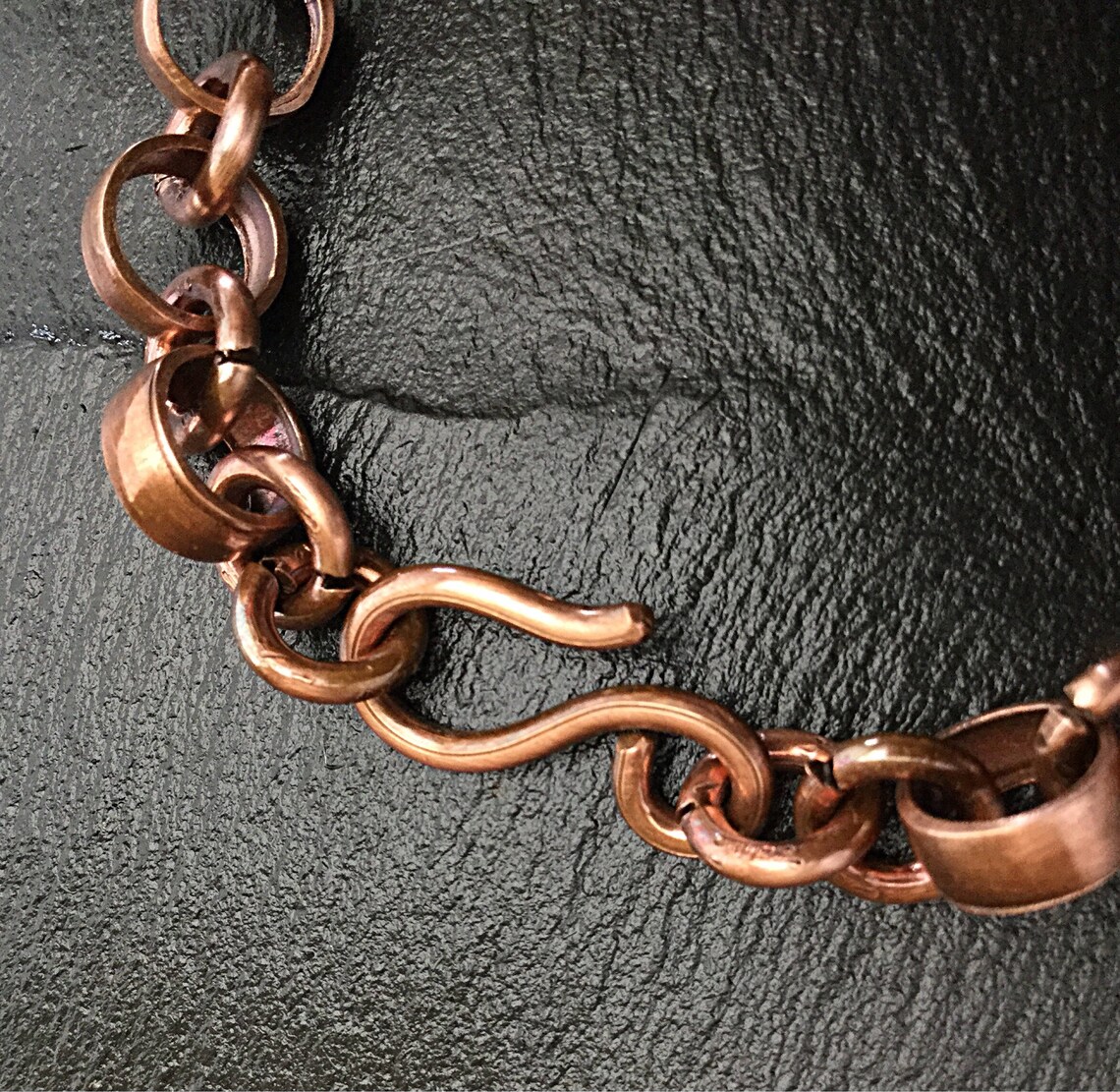 Copper Pipe Bracelet Tubing Jewelry Industrial Jewelry Etsy