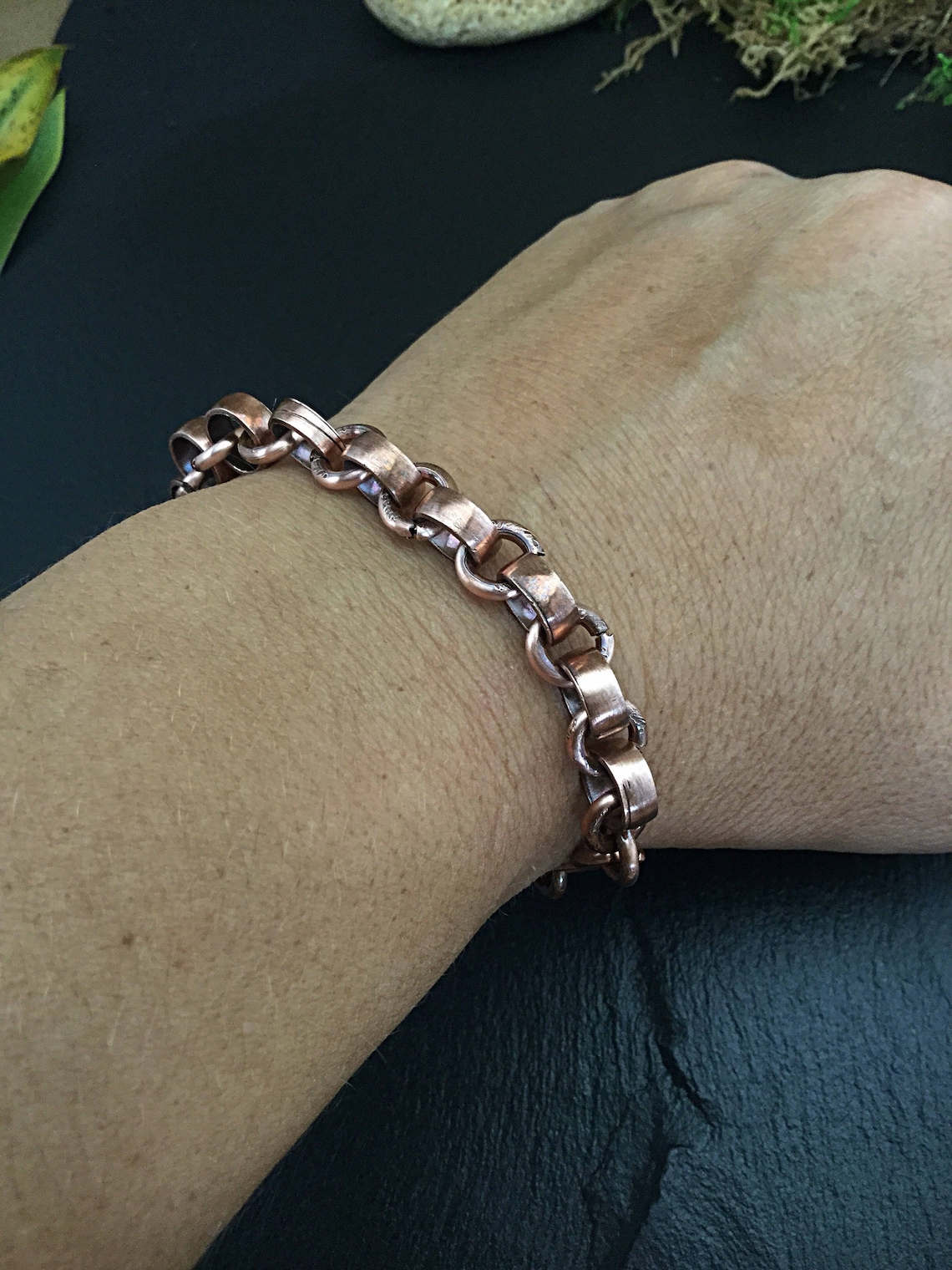 Copper Pipe Bracelet Tubing Jewelry Industrial Jewelry Etsy