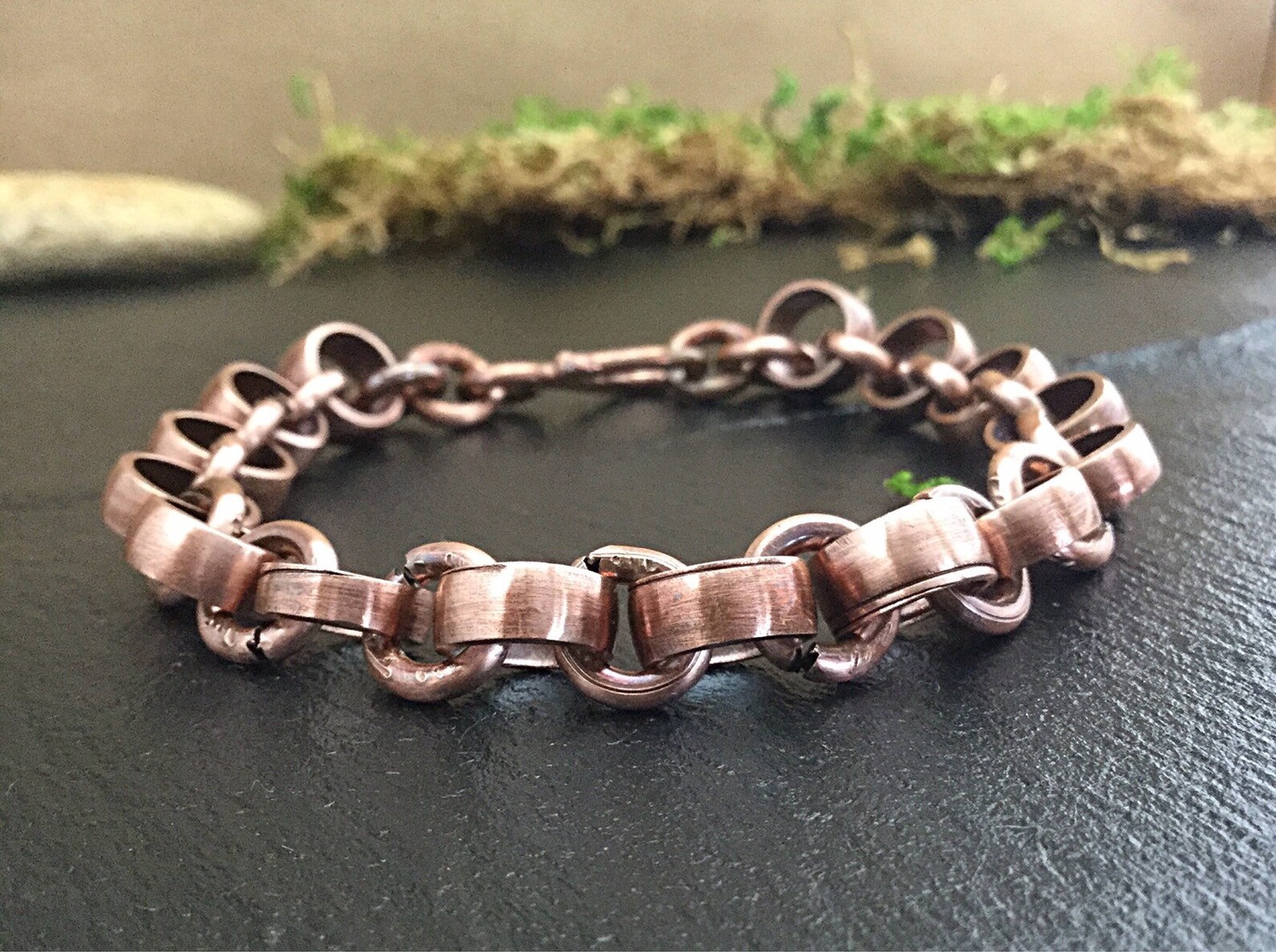 Copper Pipe Bracelet Tubing Jewelry Industrial Jewelry Etsy