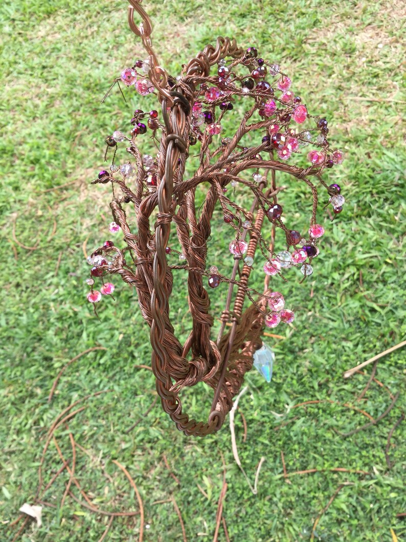 Extra large Crystals suncatcher cherry blossom 3d tree of Etsy