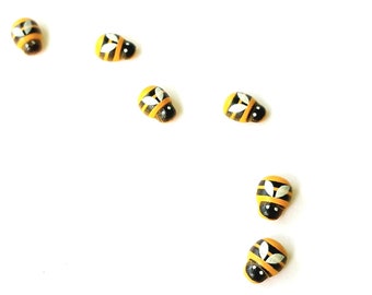 Miniature Bees: Fairy Garden Terrarium Accessories