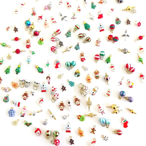 Dollhouse Miniature Christmas Tree Ornaments - 1:12 Scale Random Assortment