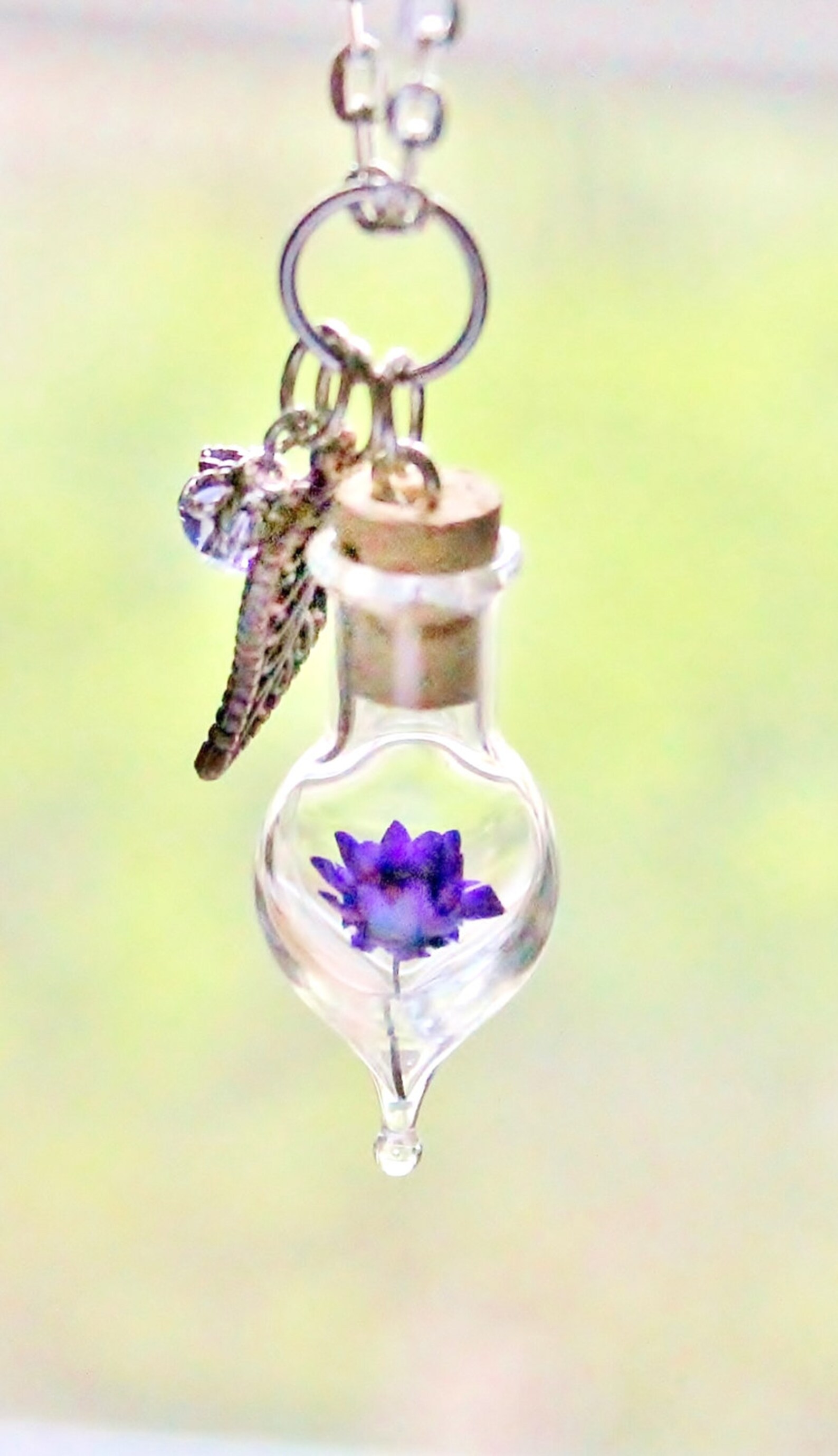 Terrarium Necklace Nature Jewelry Miniature Terrarium Jewelry Etsy