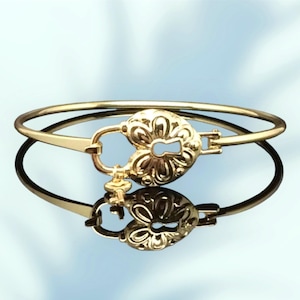 Key Lock Bracelet Etsy Australia