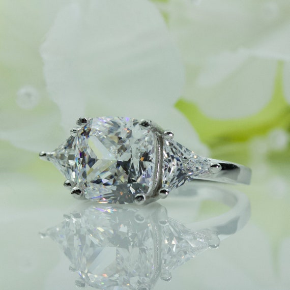 Cushion modified 2024 brilliant ring