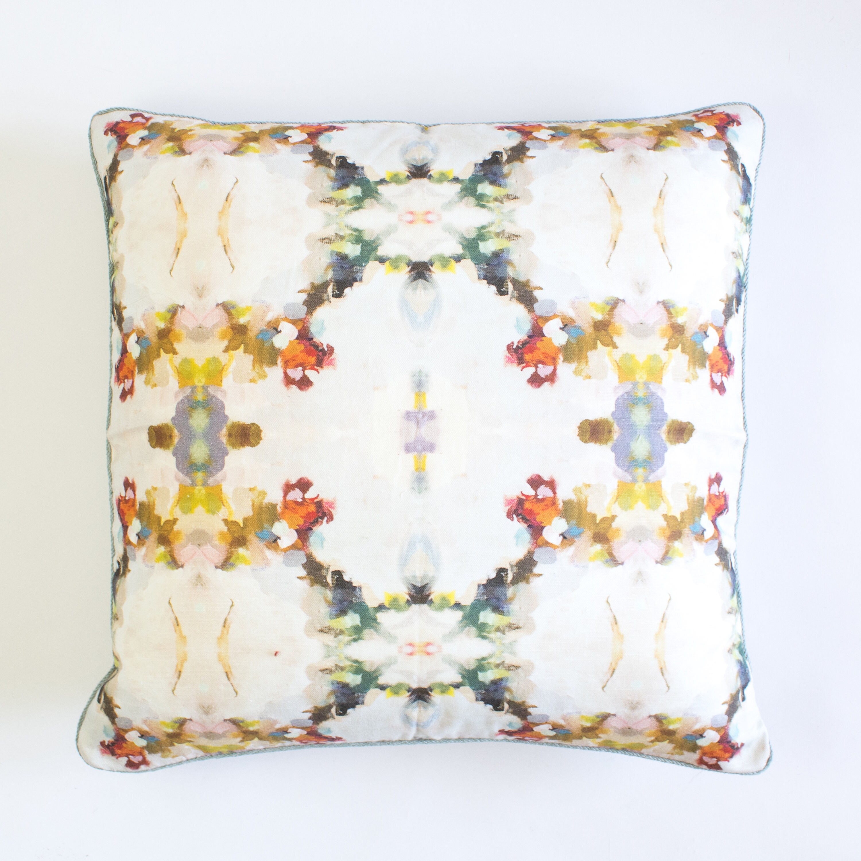 Laura Park Pillow Orchid Blossom Abstract Art Custom Pillow Etsy