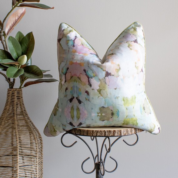 Laura Park fabric Martini Olive Pillow Cover