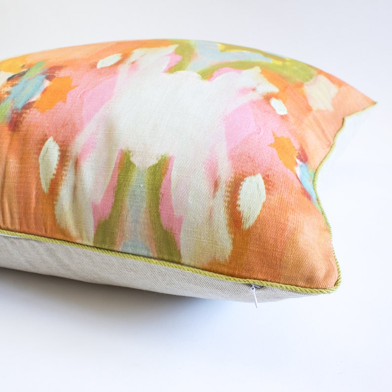 Laura Park Custom Designer Throw Pillow Under the Sea Orange Etsy