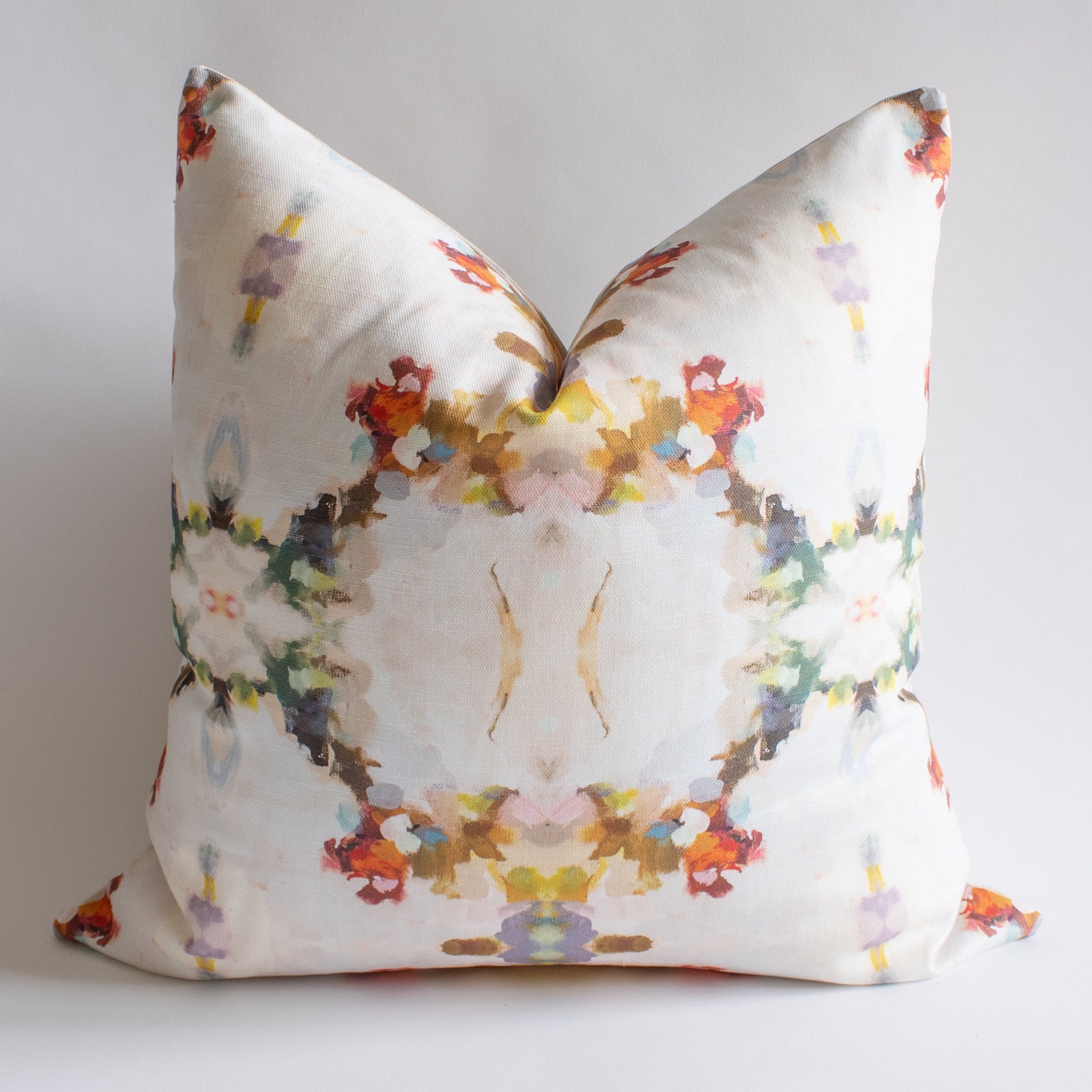 READY TO SHIP Laura Park Pillow Orchid Blossom Abstract Etsy