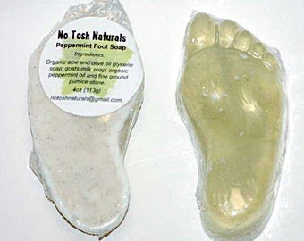 No Tosh Naturals Peppermint Foot Soap