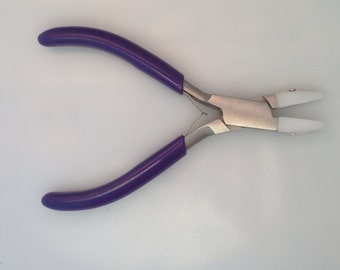 Nylon Jaw Pliers, 5-1/2" Flat Nose