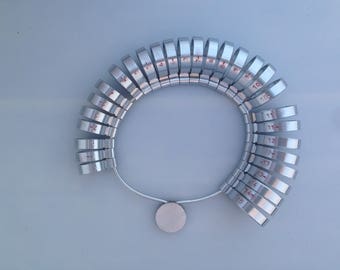 6mm Wide Metal Ring Gauge for Fitting Custom Ring Sizes