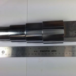 Round Steel Stepped Bracelet Mandrel with Tang 45mm to 66mm Diameter