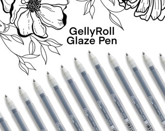 Gelly Roll Pens, Gelly Roll Glaze, Sakura GellyRoll Pens, Best Bullet journal Pen, Bible journal pen, best Learn hand lettering pen