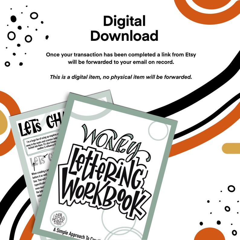 Wonky Letters hand lettering guide, Learn this wonky block lettering style. These lettering worksheets are printable as well as ideal for use on the iPad & Procreate lettering.