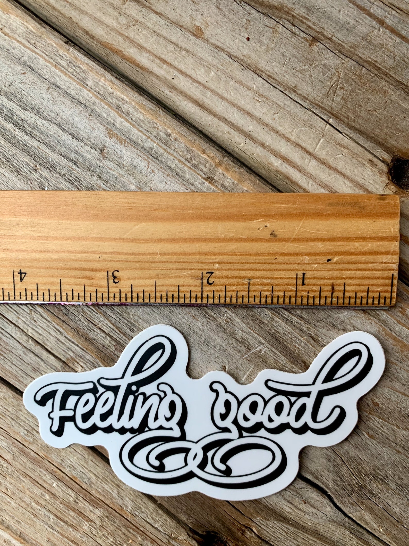 Feeling Good Sticker Vinyl Decal laptop sticker car decal | Etsy