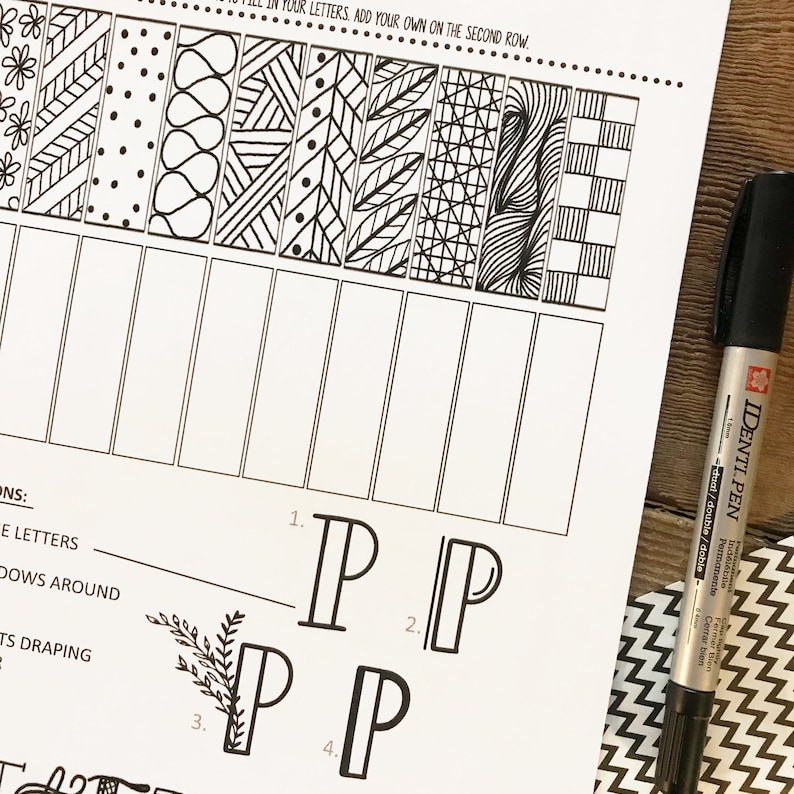 This hand lettering guide breaks down 4 lettering styles (brush lettering, linear letters, block letter, and faux calligraphy). They're the perfect practice sheets to help you learn hand lettering. This ETSY BESTSELLER is the perfect practice lettering guide for beginners to intermediate.