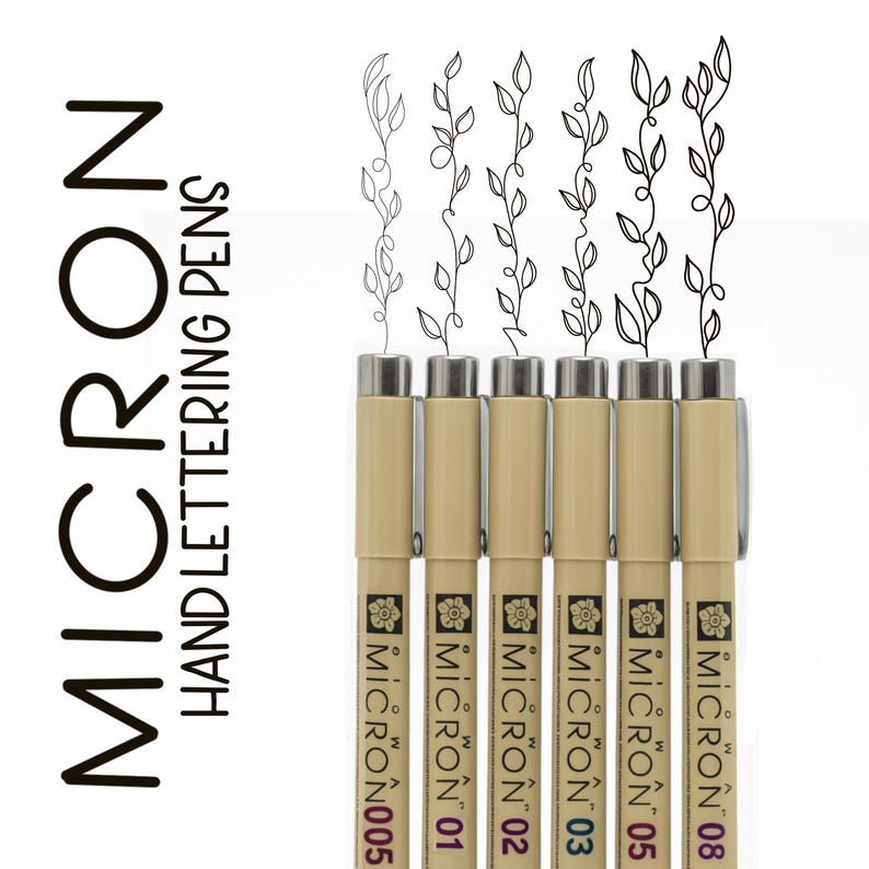the best hand lettering pens perfect for mindfulness, get well gifts, illustrations, hand writing practice and sketch drawing