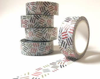 WASHI TAPE |  donut sprinkle washi, rainbow washi, washi tape for planners, 15mm wide, 10 meters long, Journal Tape, Scrapbook, Planner tape