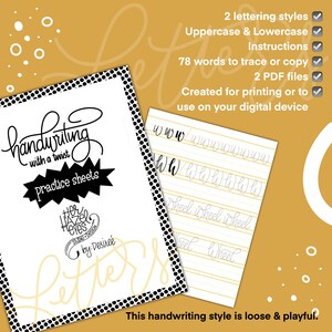 This lettering guide and the skills learned will help you create invitations, posters, children's class projects, and whatever creative projects you can come up with.