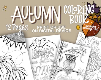 Coloring Book, Instant Download coloring pages, iPad coloring pages |  procreate lettering, zentangle coloring book | digital coloring book