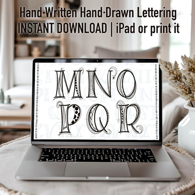 Instructions Display Lettering Whimsical Lettering Guide: Hand Lettering Workbook for Doodlers ...