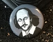 William Shakespeare- Zombified - Wearable Art - Unique Gift for Literature Fans!