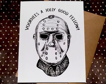 Voorhees a Jolly Good Fellow! - ft. Jason Card - Unique Fathers Day Horror Card