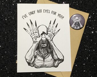 I've Only Got Eyes for You Guillermo Del Toro Pale Man | Etsy