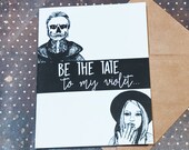 Tate and Violet from American Horror Story Murder House - Unique Anniversary Card for Horror Lovers