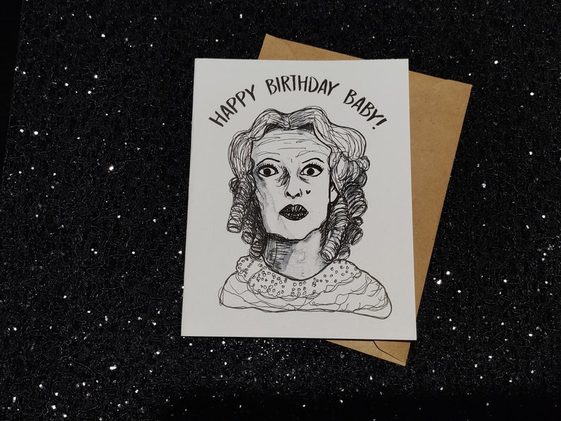 Happy Birthday Baby! - featuring Baby Jane - Gifts Under Five - Funny Unique Birthday Card for ALL Horror Lovers!