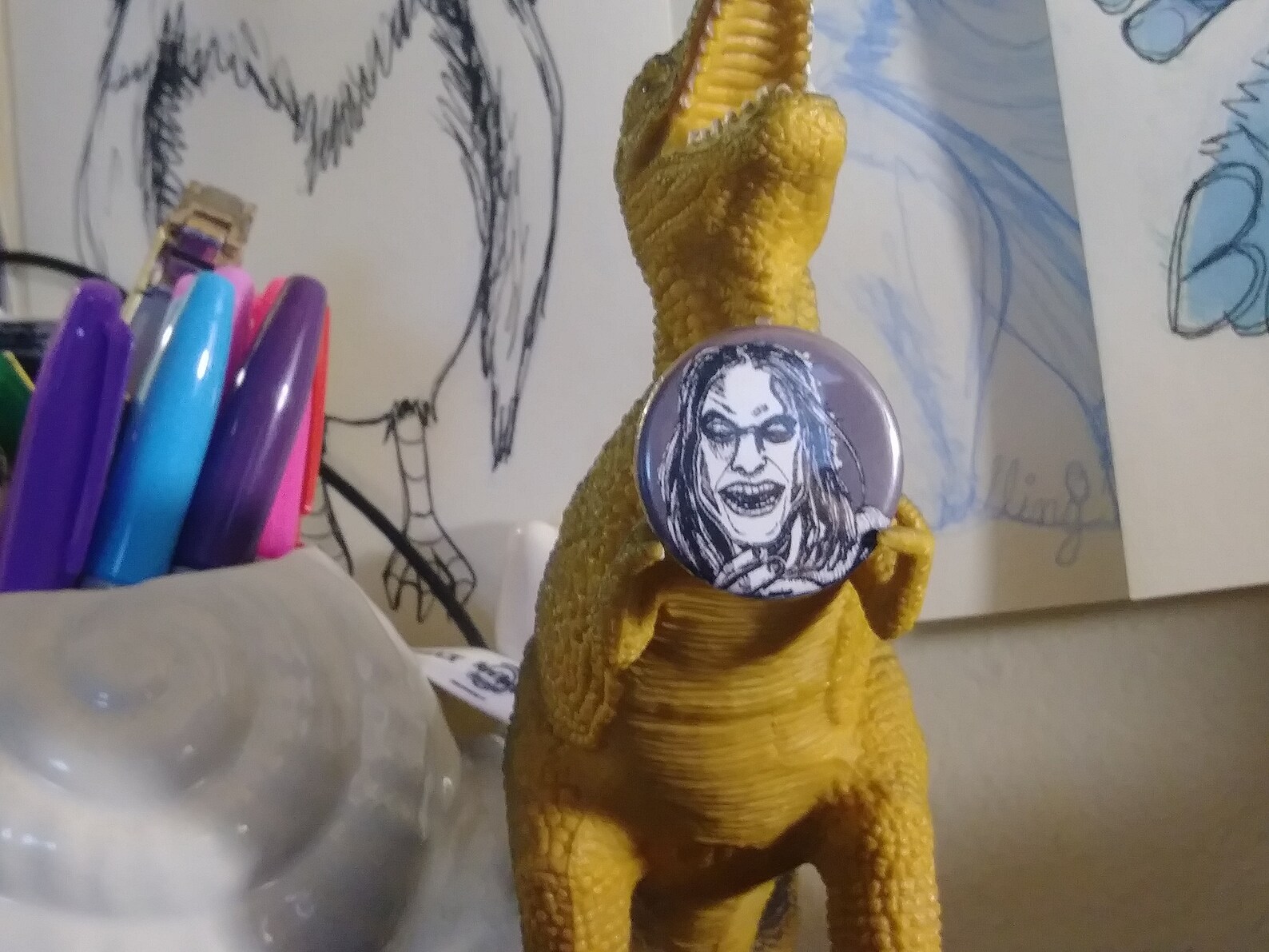 Zelda From Pet Sematary Horror Movie Pin Wearable Art | Etsy