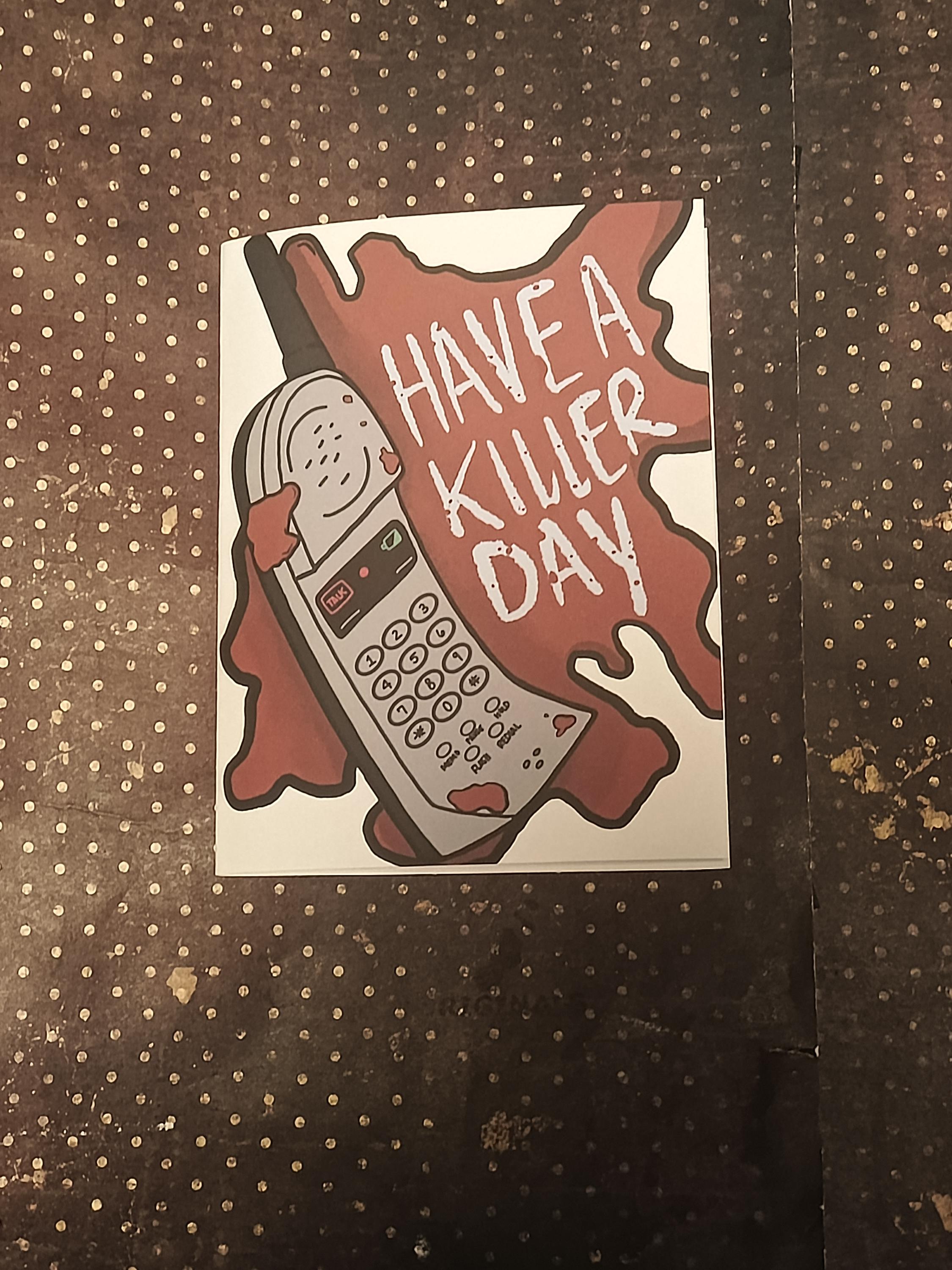 Slasher Dad Have a Killer Father's Day Card | Horror Father's Day Card | Funny Dad ...